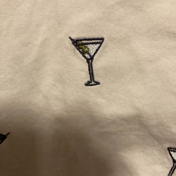 NWT Tommy Bahama Shorts Sz 30 Mix Master 569 Cont’l Men's Golf Martini Glasses - Picture 5 of 16